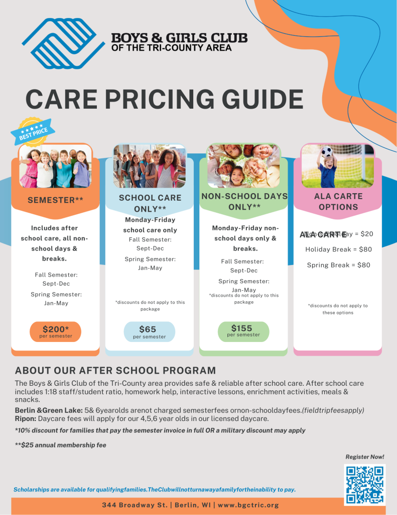 Club Pricing Guide